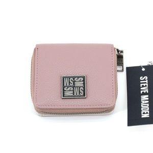 🎅STEVE MADDEN Kaitlin Zip Around Bifold Wallet